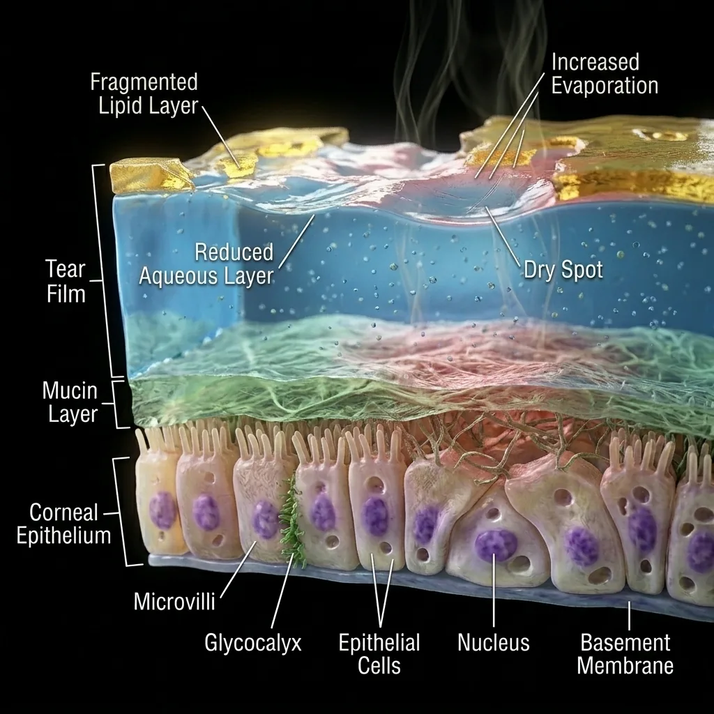 Exposed Dry Eye Surface